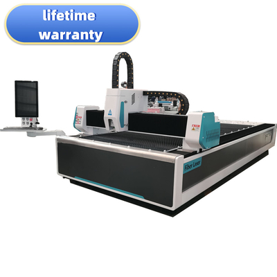 1000W 2000W 3000W 6000W Máquina de corte por láser de fibra CNC para acero inoxidable metálico