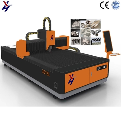 Máquina de corte por láser de fibra CNC de 1500W a 3000W Cortadora láser para chapa de acero al carbono
