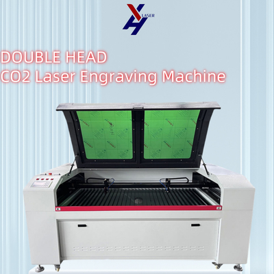 1610 Máquina de grabado con láser de doble cabeza de gran superficie 80W 100W 150W 300W