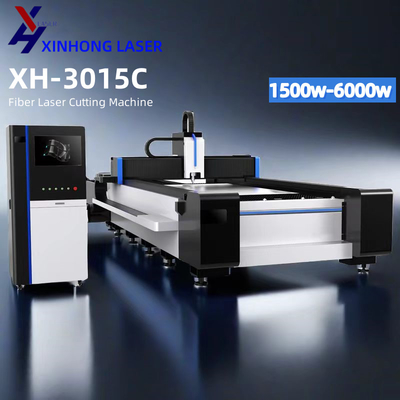Máquina de corte de metal con láser de fibra 1530 1kw 1500W 2000W 3000W 5000W 6000W
