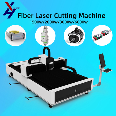 2025 1530 1500W 3000W Máquina de corte por láser de fibra CNC Cortador por láser de acero inoxidable