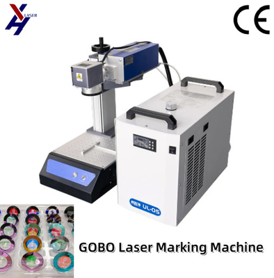 5W 10W Gobos Máquina de marcado con láser UV de alta precisión
