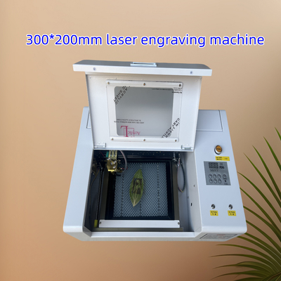 3020 300*200mm CNC CO2 grabador láser para el tejido de cuero de madera acrílica