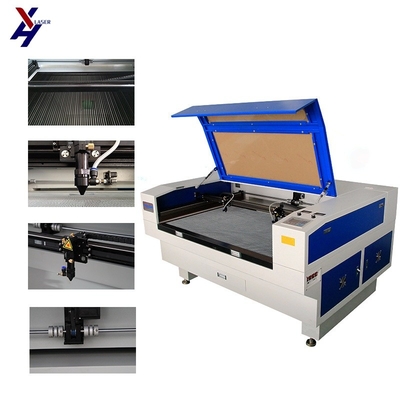6090 1390 Cortador láser de CO2 Máquina de corte de grabado láser CNC para madera artesanal de madera contrachapada acrílica de metal y hojas no metálicas con tubo de vidrio Reci y sistema Ruida
