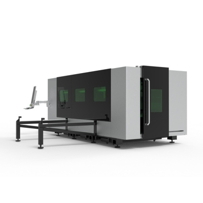 CNC 6000W 3015LS Cortador láser de fibra de tirón lateral para chapa de acero inoxidable de cobre de aluminio de latón de hierro