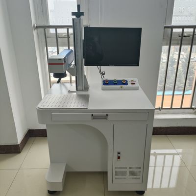 20W 30W 50W 100W Máquina de marcado por láser de fibra de gabinete para joyería Oro Acero inoxidable Aluminio