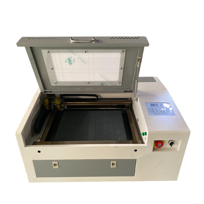 3020 4040 Pequeño grabador láser de CO2 40W 50W para acrílico de sello de caucho