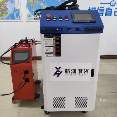 Máquina de soldadura y corte láser de fibra portátil para acero inoxidable 1000W/1500W/2000W