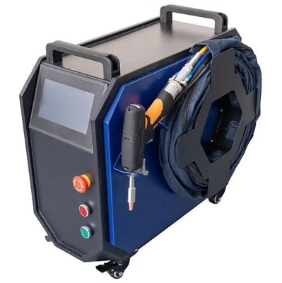 Soldadora portátil de láser de fibra de mano con refrigeración por aire para soldadura de muebles de oficina de acero inoxidable