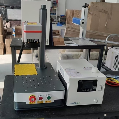Marcador láser Mopa CO2 UV de fibra 2025 para tallado de collares y anillos de metal